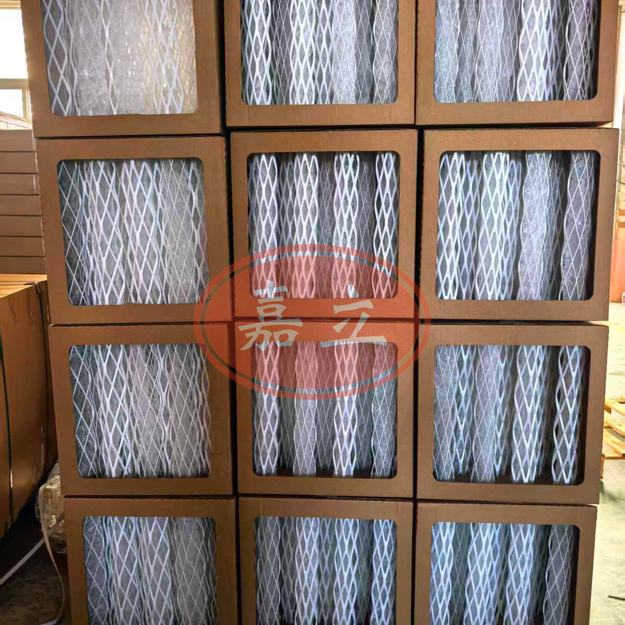 山南3D柱型漆雾过滤收集器